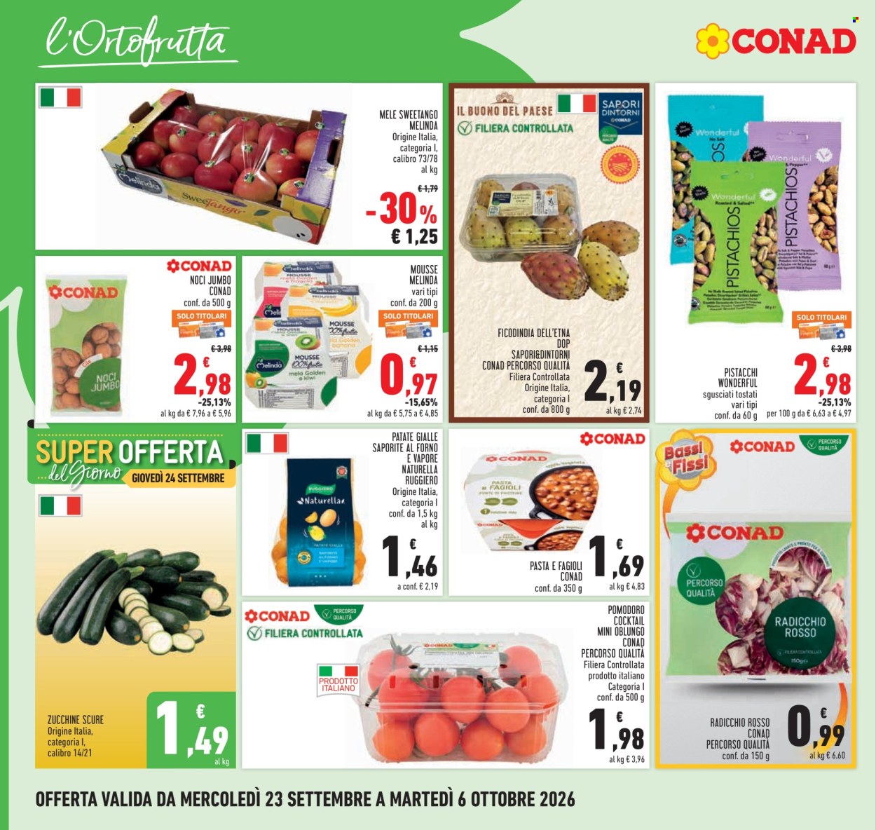 Volantino Conad - 23/9/2026 - 6/10/2026. Pagina 8