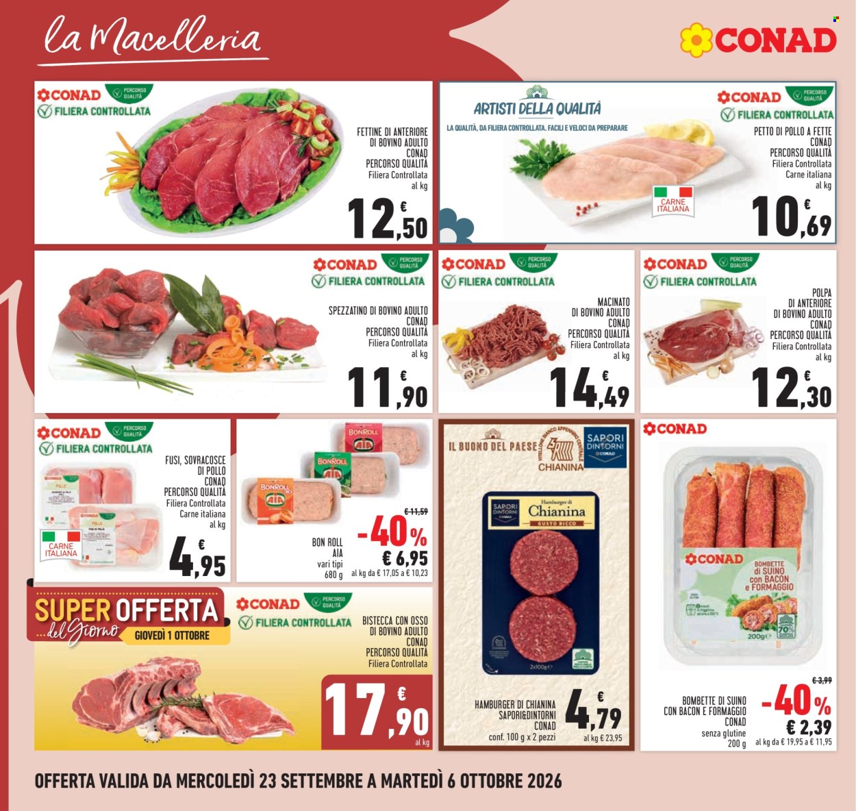 Volantino Conad - 23/9/2026 - 6/10/2026. Pagina 10