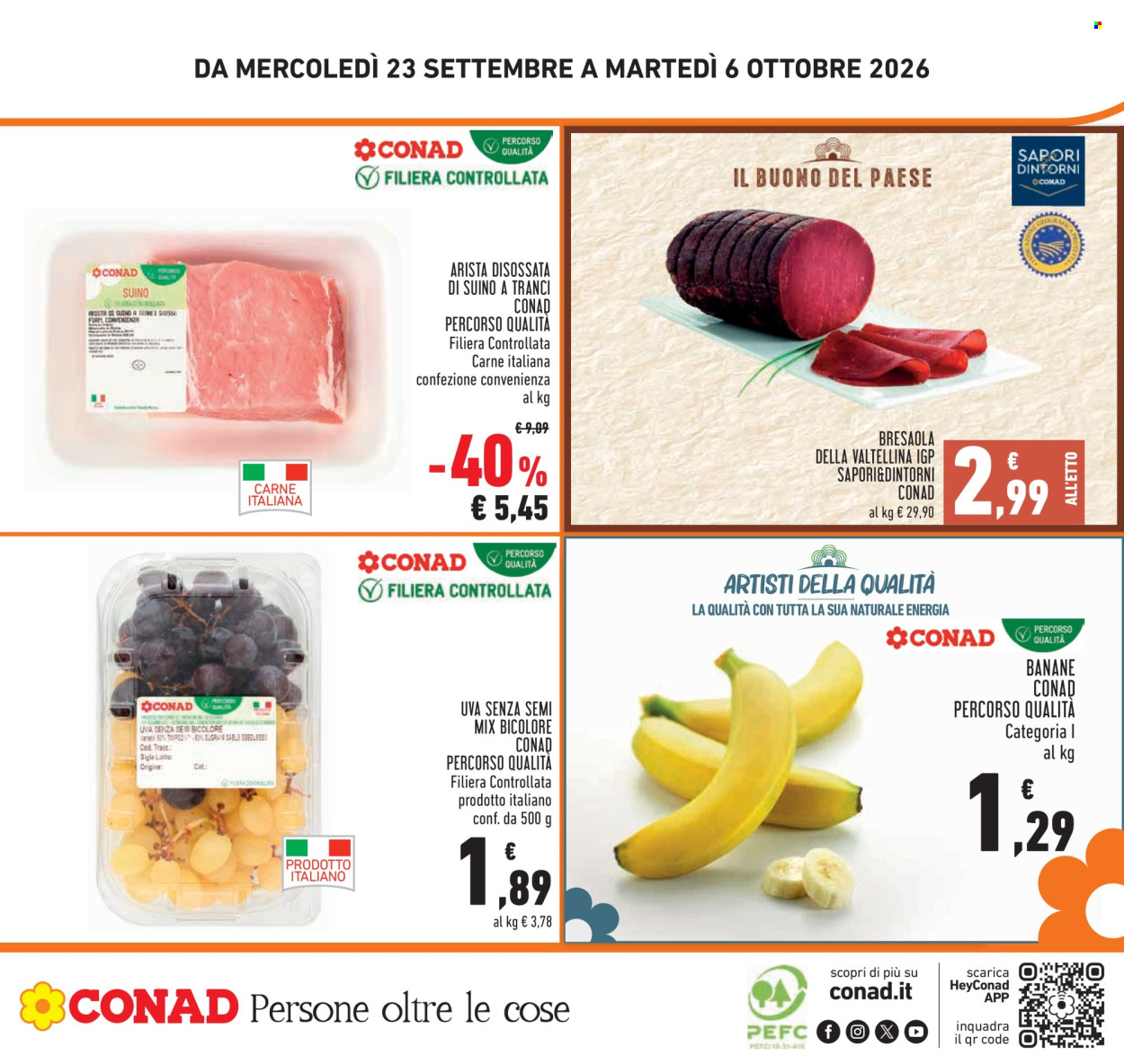 Volantino Conad - 23/9/2026 - 6/10/2026. Pagina 24