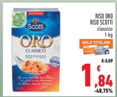 RISO ORO RISO SCOTTI classico