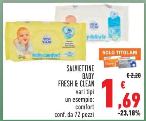 SALVIETTINE BABY FRESH & CLEAN