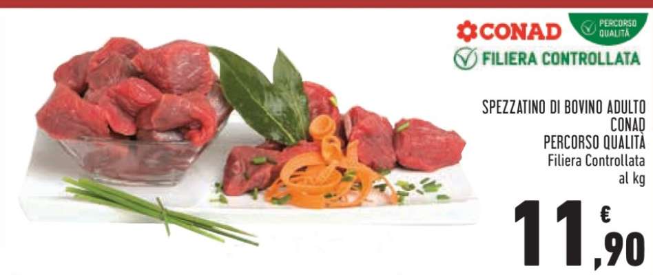 Spezzatino di bovino adulto