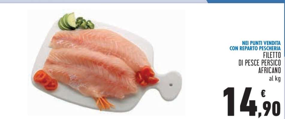 Filetto di Pesce Persico Africano