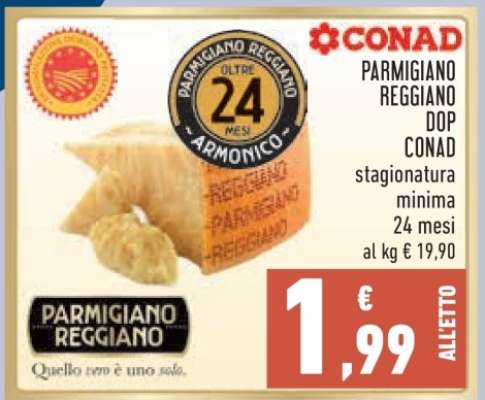 PARMIGIANO REGGIANO DOP CONAD