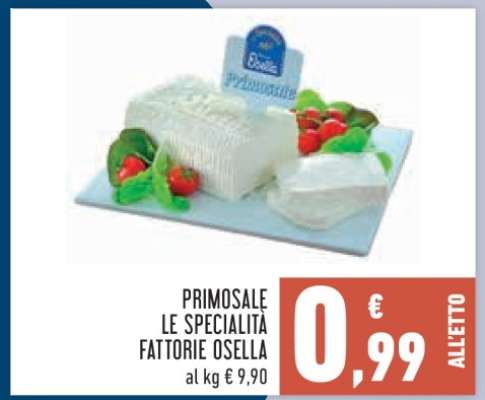Primosale Le Specialità Fattorie Osella