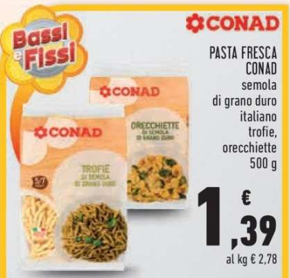 Pasta fresca CONAD