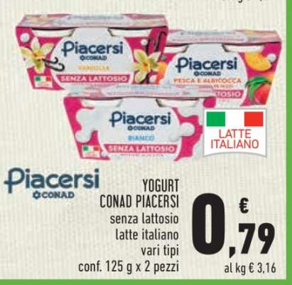 YOGURT CONAD PIACERSI