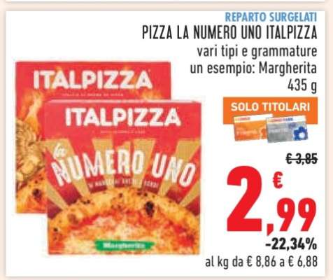 Pizza La Numero Uno Italpizza