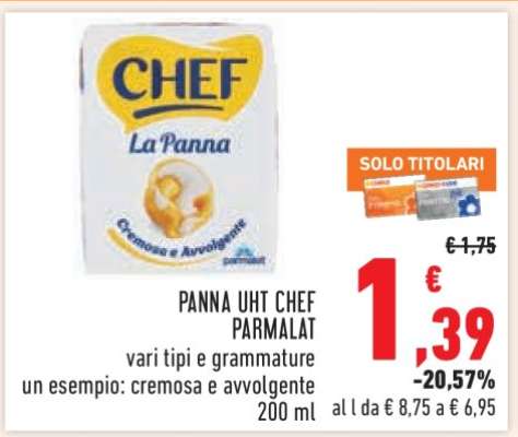PANNA UHT CHEF PARMALAT