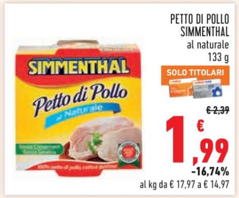 PETTO DI POLLO SIMMENTHAL