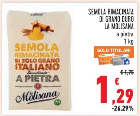 Semola Rimacinata di Grano Duro La Molisana