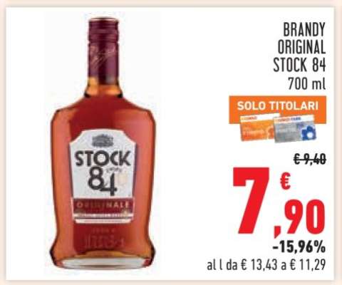 BRANDY ORIGINAL STOCK 84