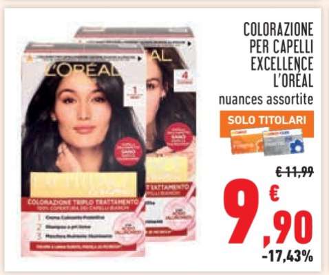 COLORAZIONE PER CAPELLI EXCELLENCE L'ORÉAL