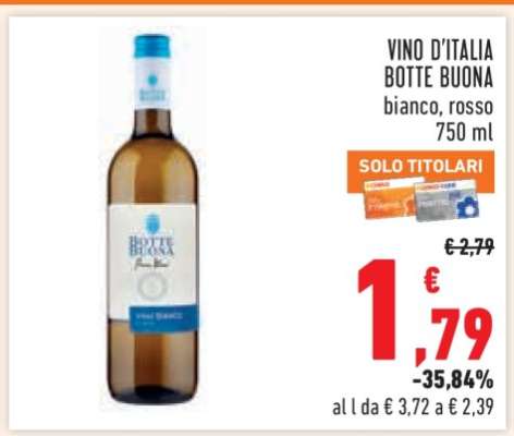 Vino D'Italia Botte Buona