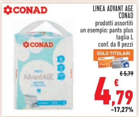 Linea Advant Age CONAD