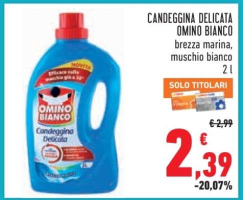 CANDEGGINA DELICATA OMINO BIANCO