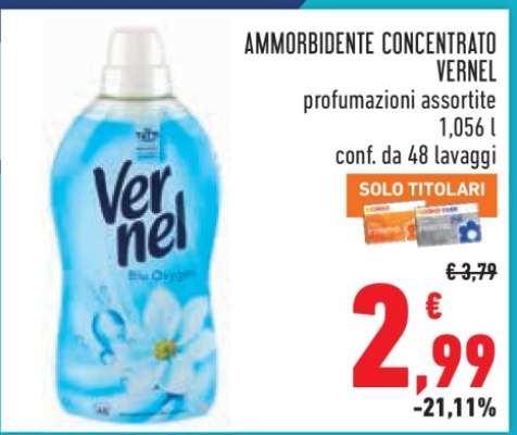 Ammorbidente Concentrato Vernel