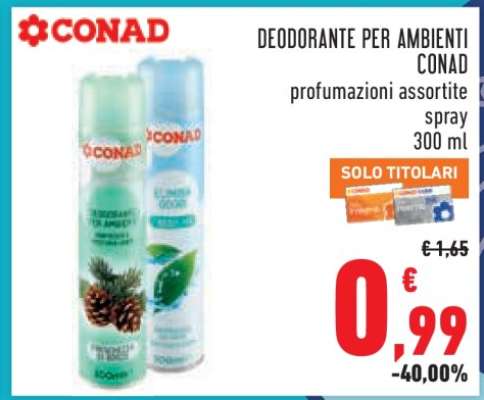 Deodorante per ambienti CONAD