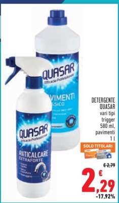 DETERGENTE QUASAR