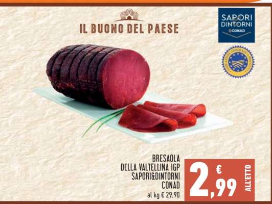 Bresaola della Valtellina IGP