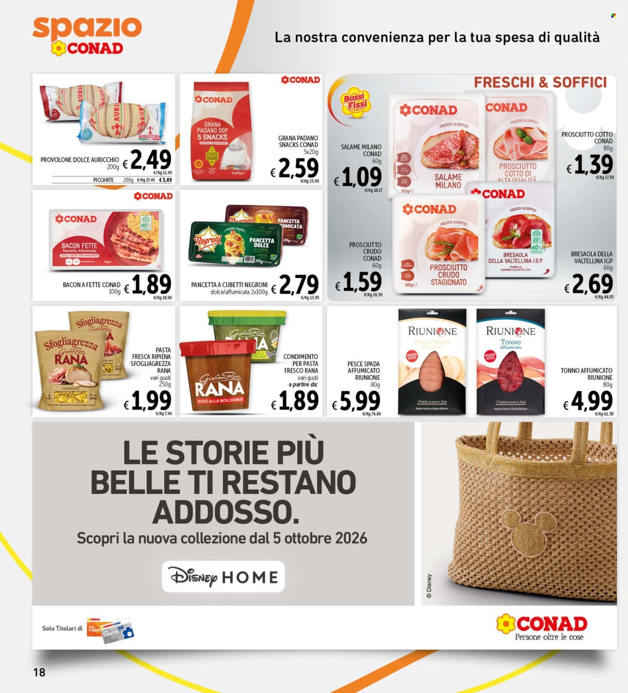 Volantino Spazio Conad - 18/9/2026 - 1/10/2026. Pagina 18