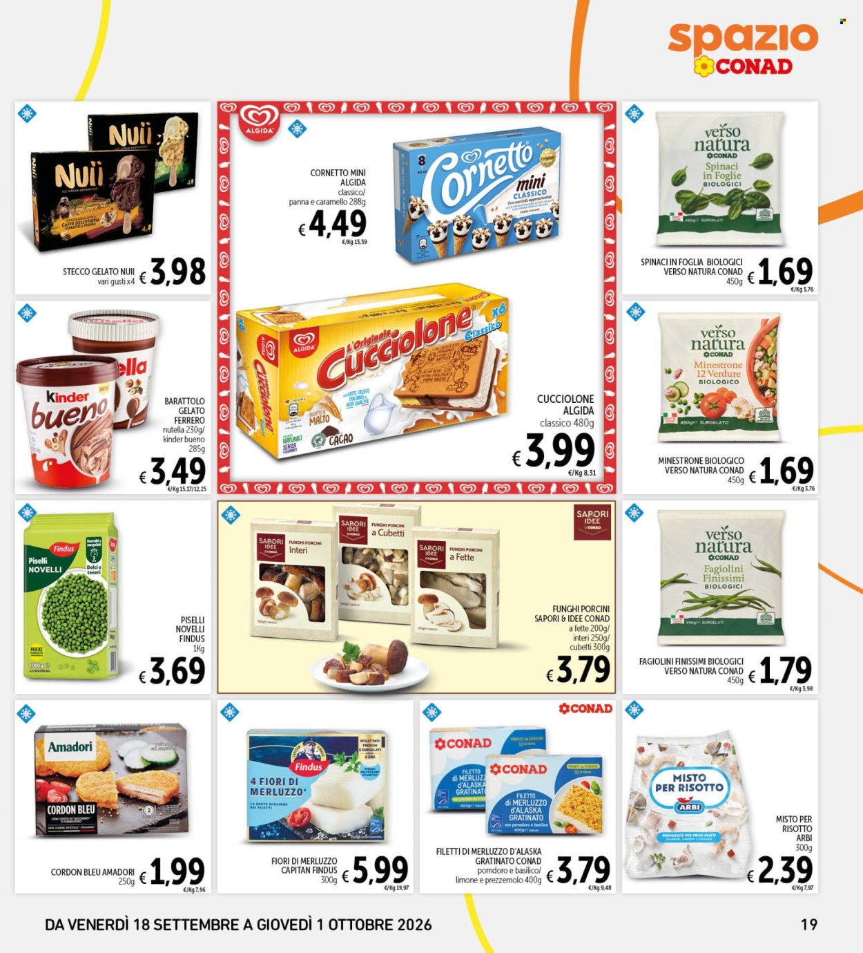 Volantino Spazio Conad - 18/9/2026 - 1/10/2026. Pagina 19