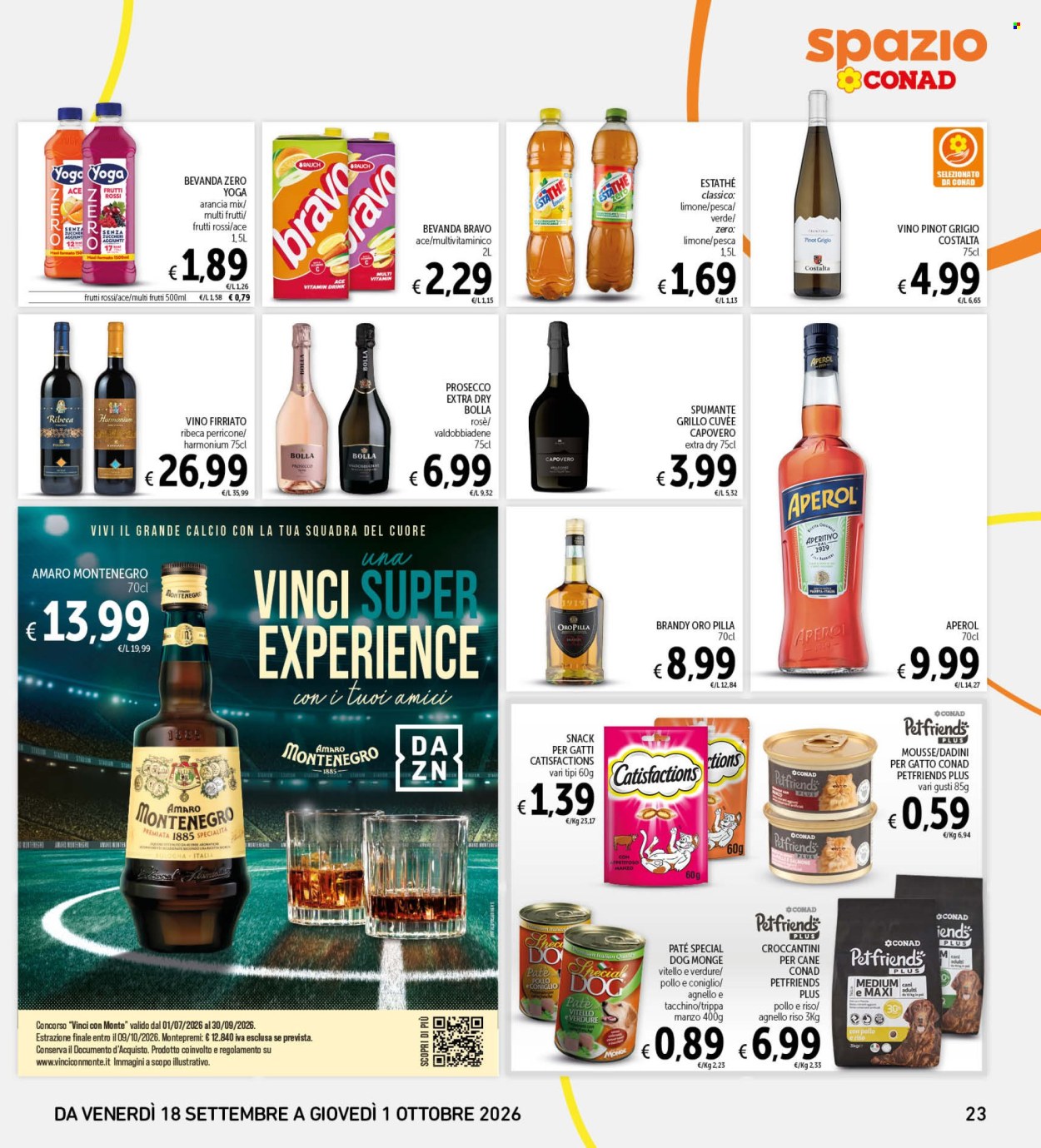 Volantino Spazio Conad - 18/9/2026 - 1/10/2026. Pagina 23