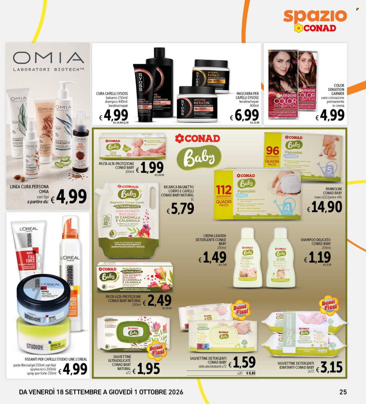 Volantino Spazio Conad - 18/9/2026 - 1/10/2026. Pagina 25