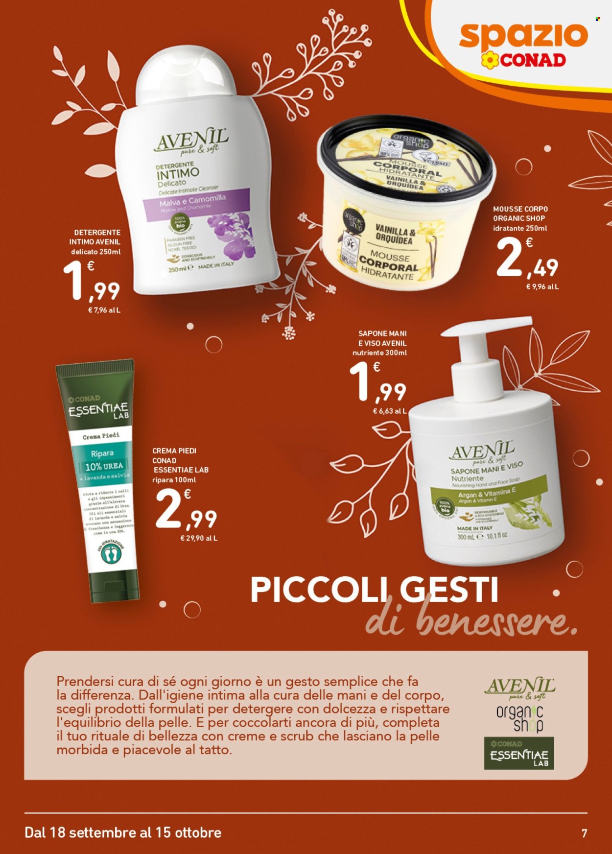 Volantino Spazio Conad - 18/9/2026 - 15/10/2026. Pagina 7