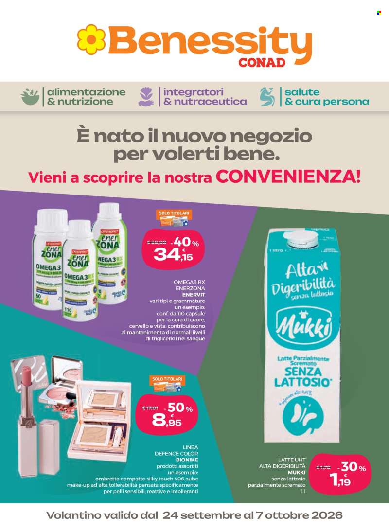 Volantino Benessity Conad - 24/9/2026 - 7/10/2026.