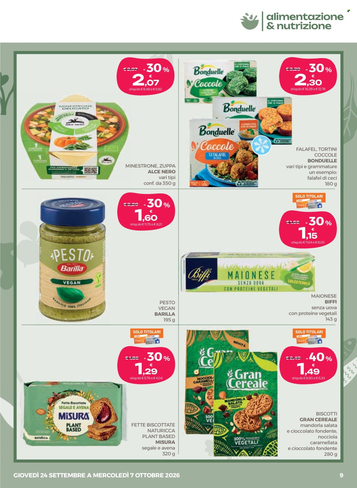 Volantino Benessity Conad - 24/9/2026 - 7/10/2026. Pagina 9