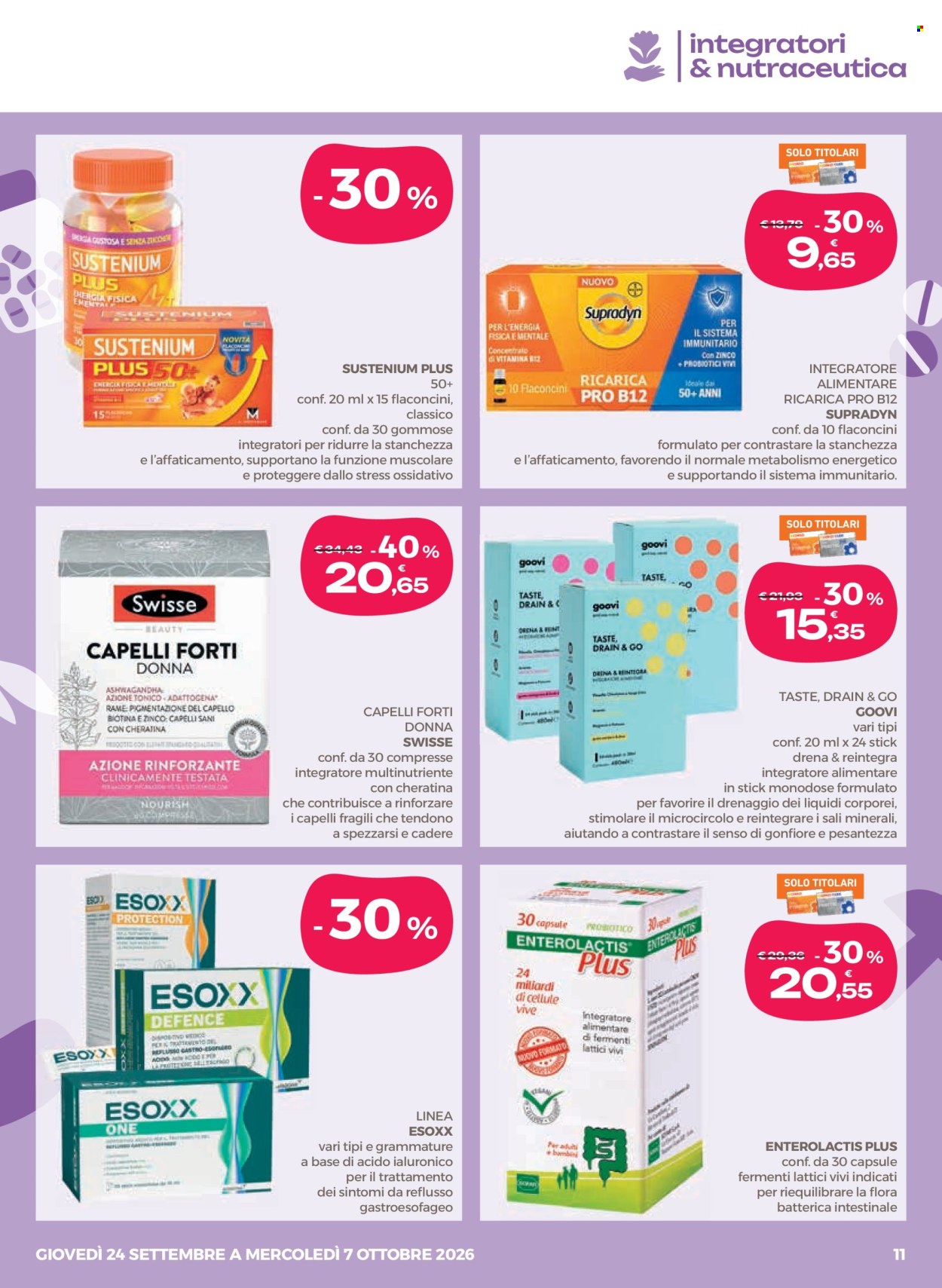 Volantino Benessity Conad - 24/9/2026 - 7/10/2026. Pagina 11
