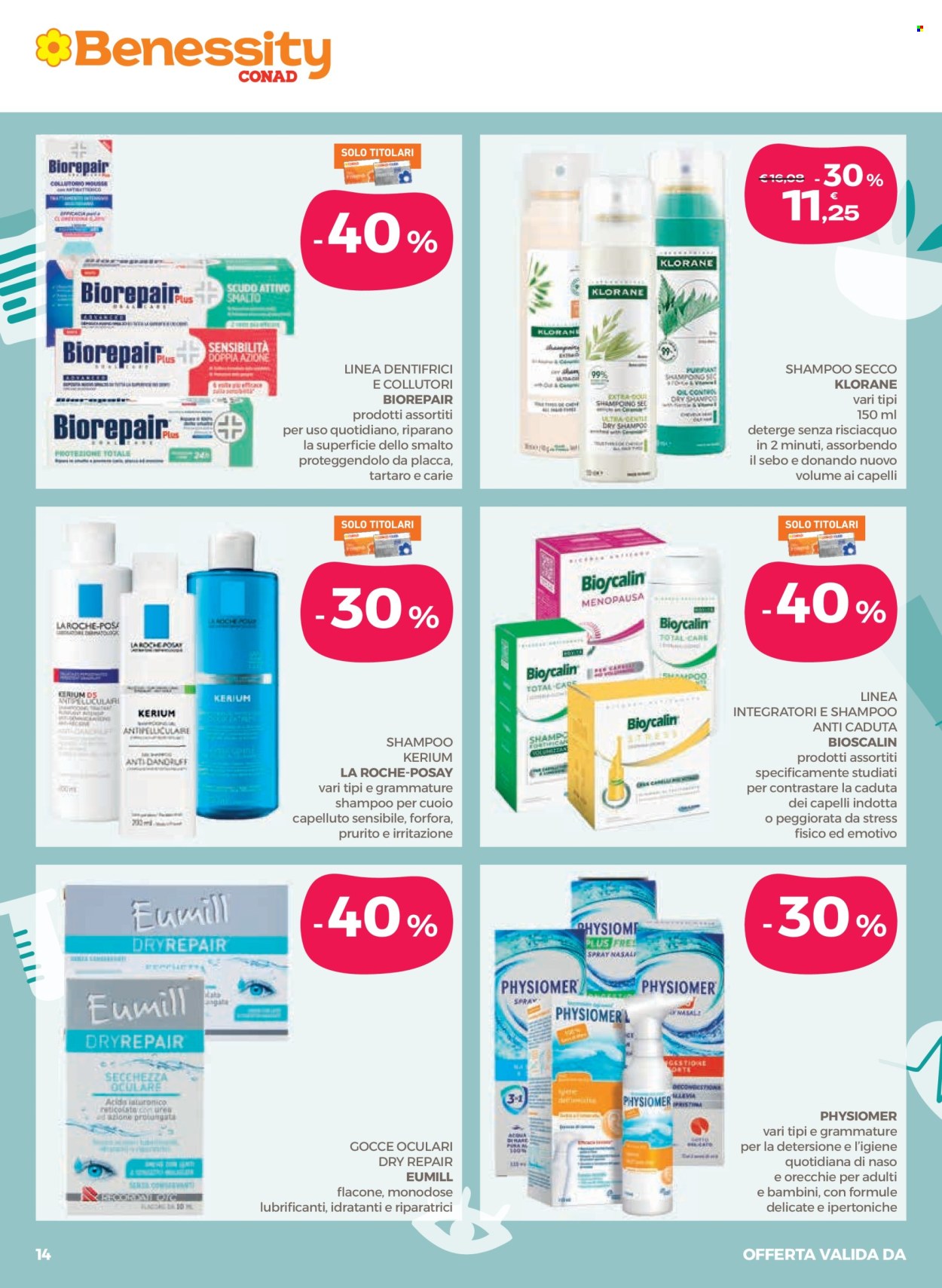 Volantino Benessity Conad - 24/9/2026 - 7/10/2026. Pagina 14