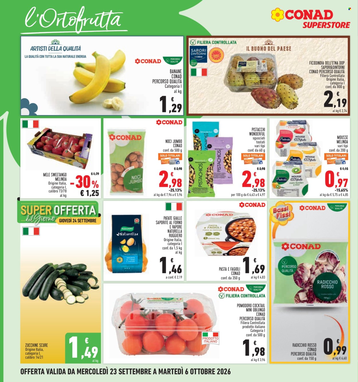 Volantino Conad - 23/9/2026 - 6/10/2026. Pagina 8