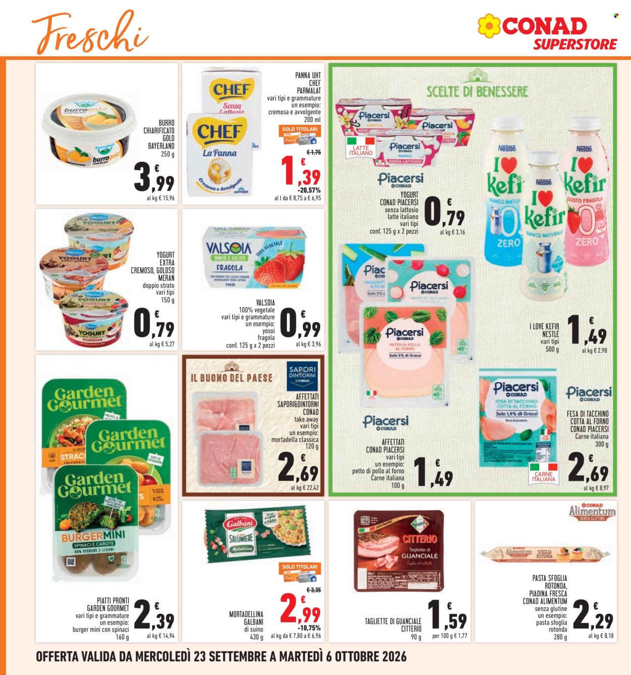 Volantino Conad - 23/9/2026 - 6/10/2026. Pagina 14