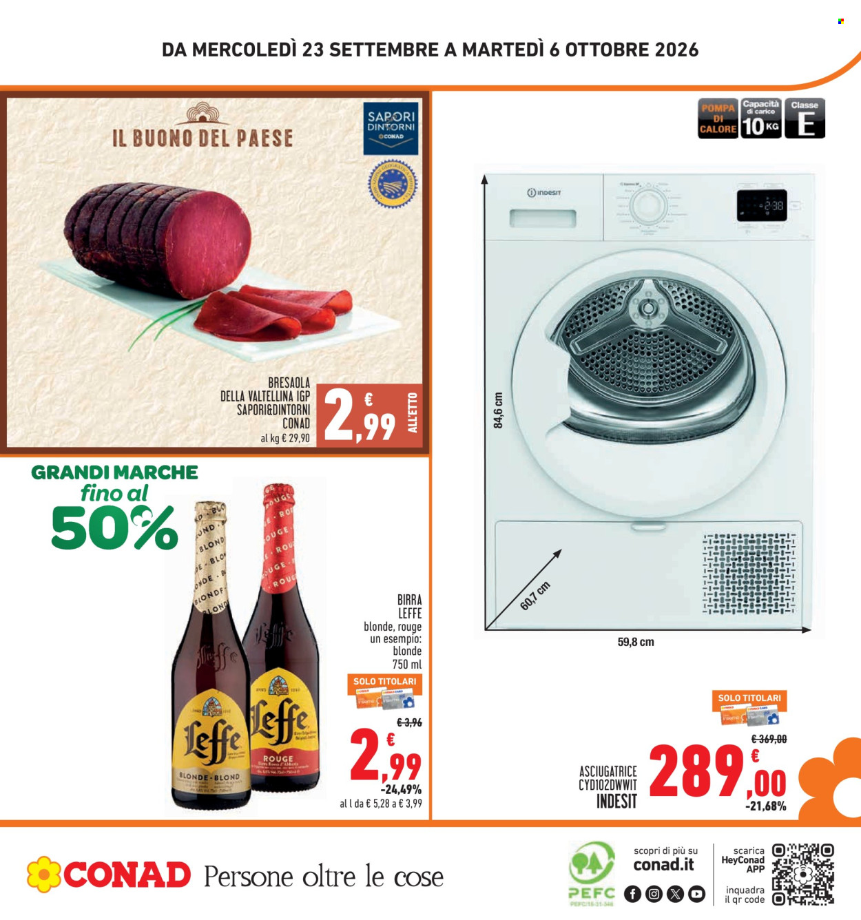 Volantino Conad - 23/9/2026 - 6/10/2026. Pagina 28