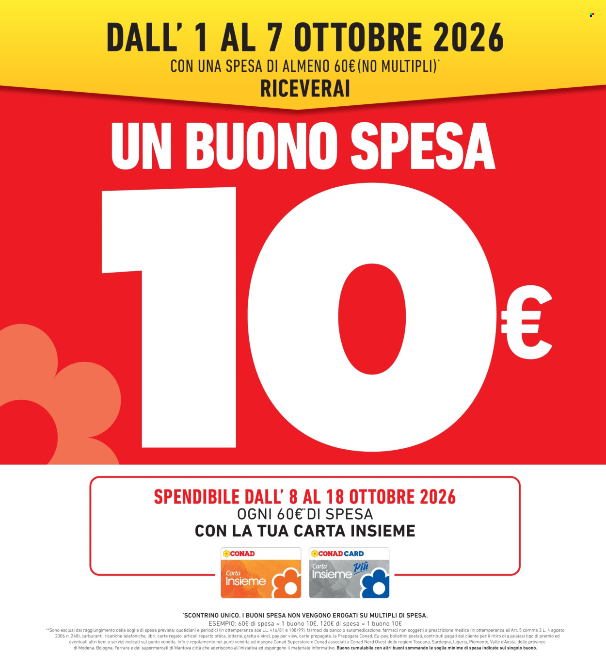 Volantino Conad - 24/9/2026 - 7/10/2026. Pagina 2