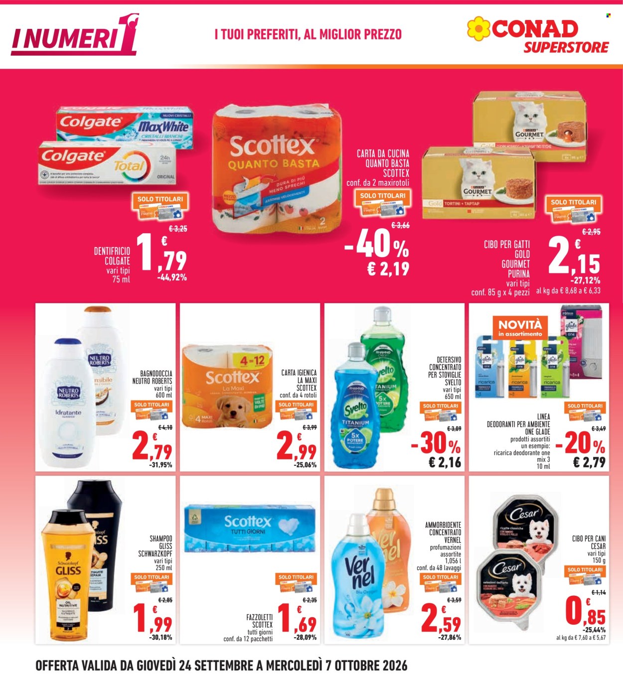 Volantino Conad - 24/9/2026 - 7/10/2026. Pagina 6