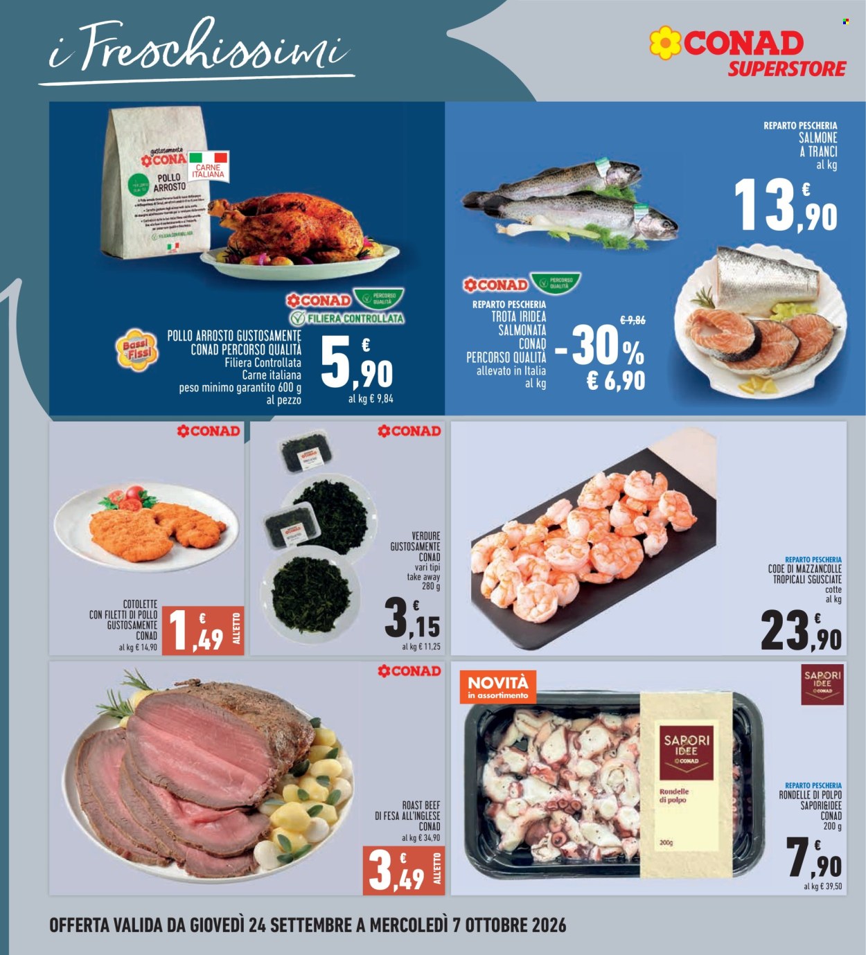 Volantino Conad - 24/9/2026 - 7/10/2026. Pagina 8