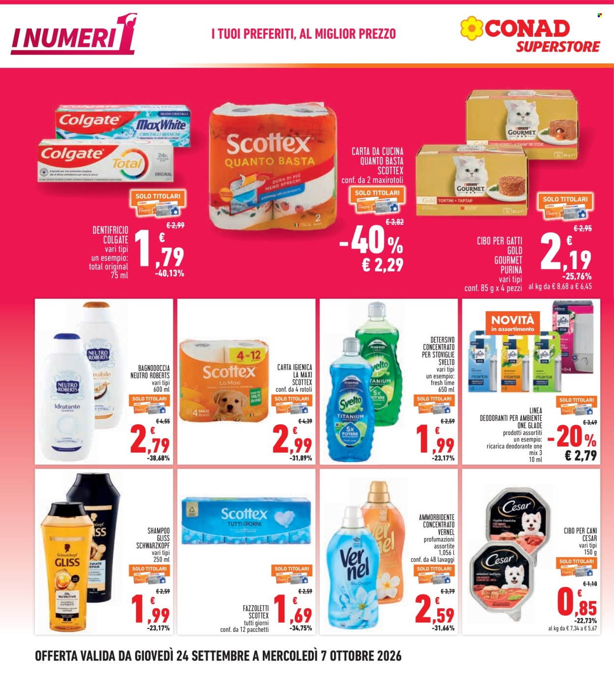 Volantino Conad - 24/9/2026 - 7/10/2026. Pagina 6
