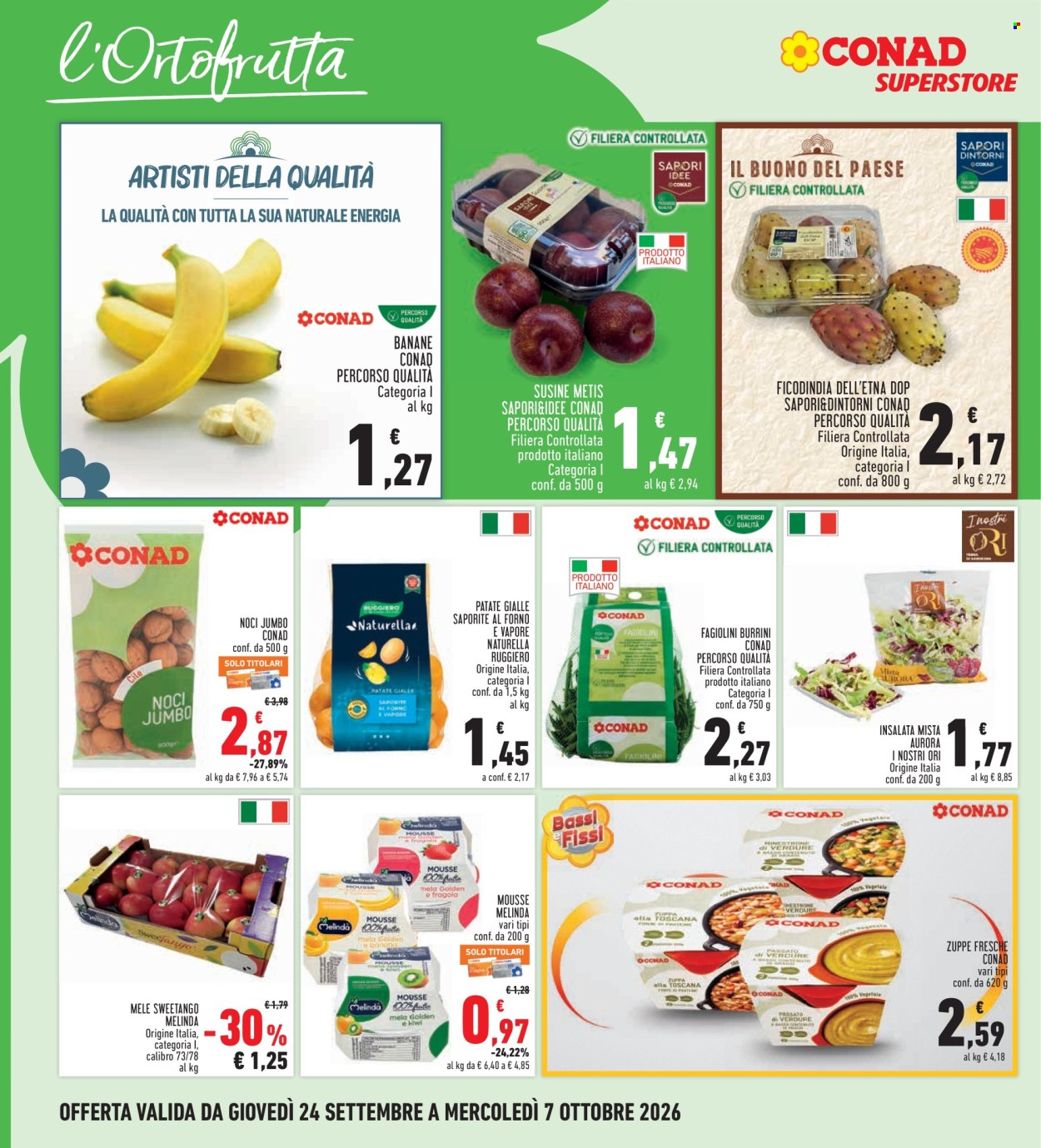 Volantino Conad - 24/9/2026 - 7/10/2026. Pagina 8