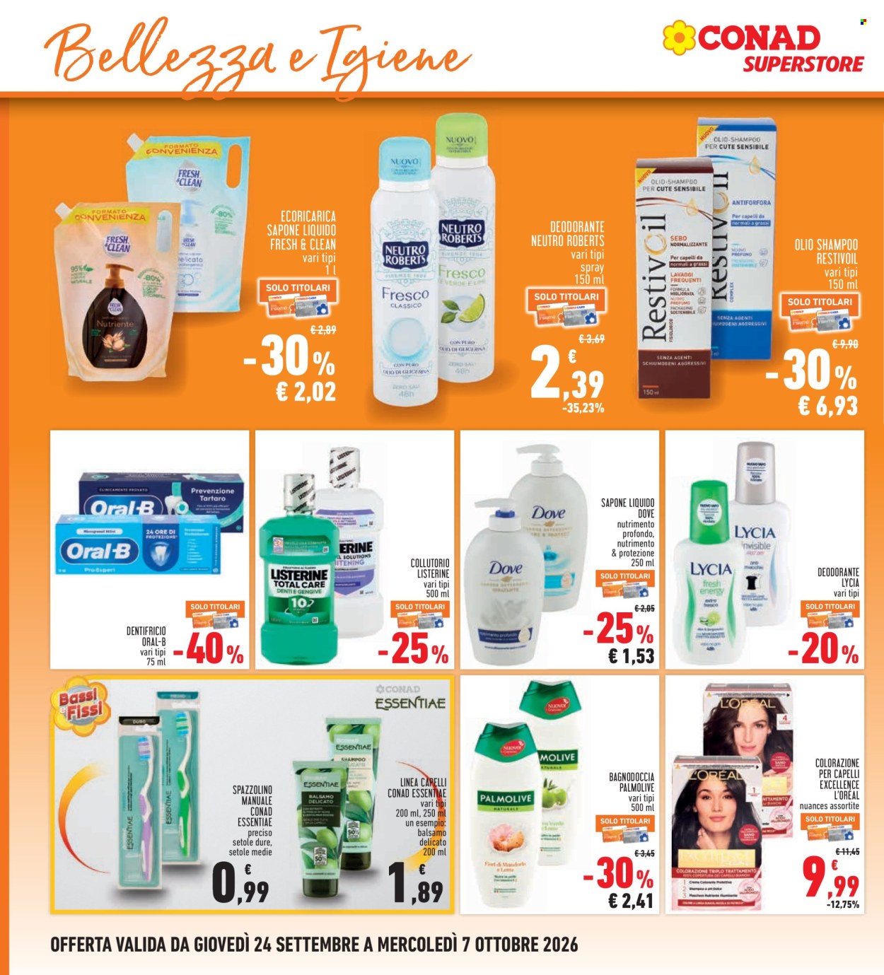 Volantino Conad Superstore - 24/9/2026 - 7/10/2026. Pagina 20