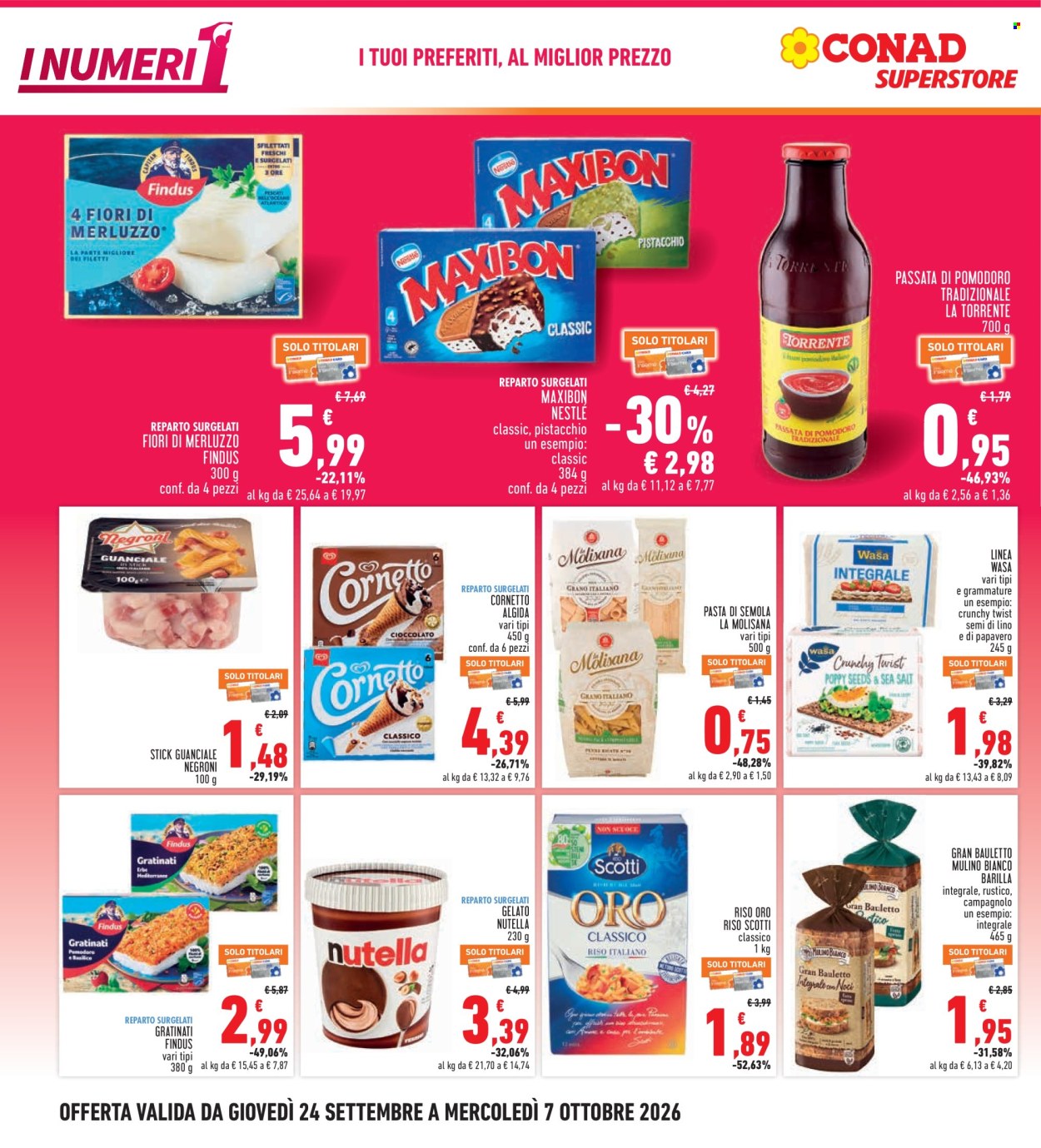 Volantino Conad Superstore - 24/9/2026 - 7/10/2026. Pagina 4