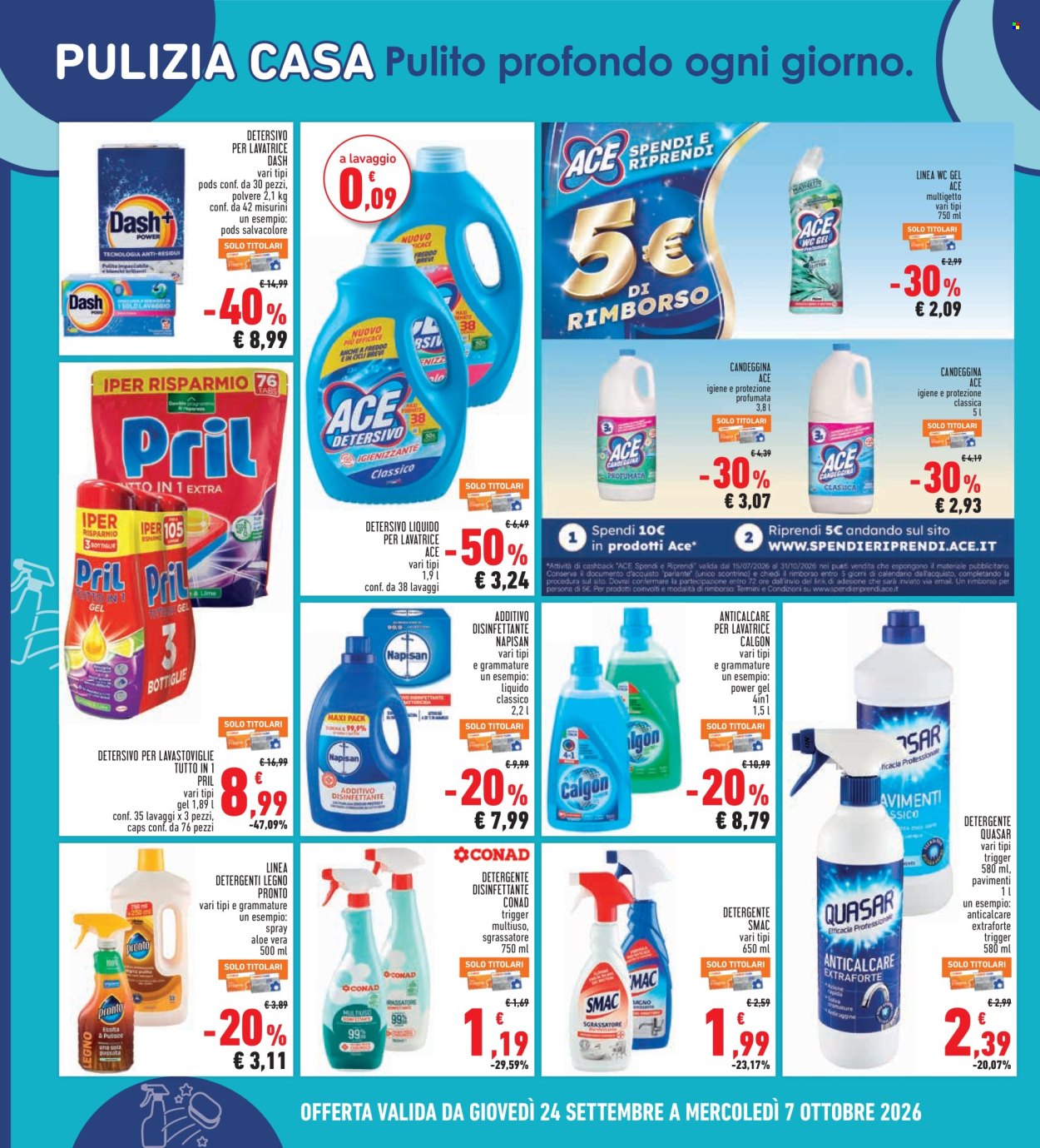 Volantino Conad Superstore - 24/9/2026 - 7/10/2026. Pagina 22
