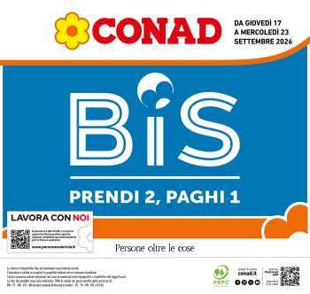 Volantino Conad - 17/9/2026 - 23/9/2026.