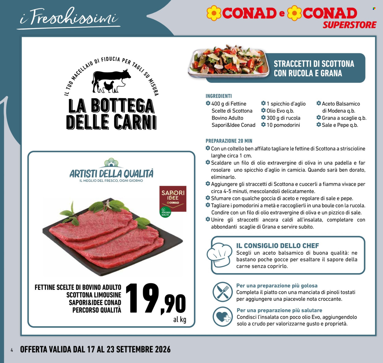 Volantino Conad Superstore - 17/9/2026 - 23/9/2026. Pagina 4