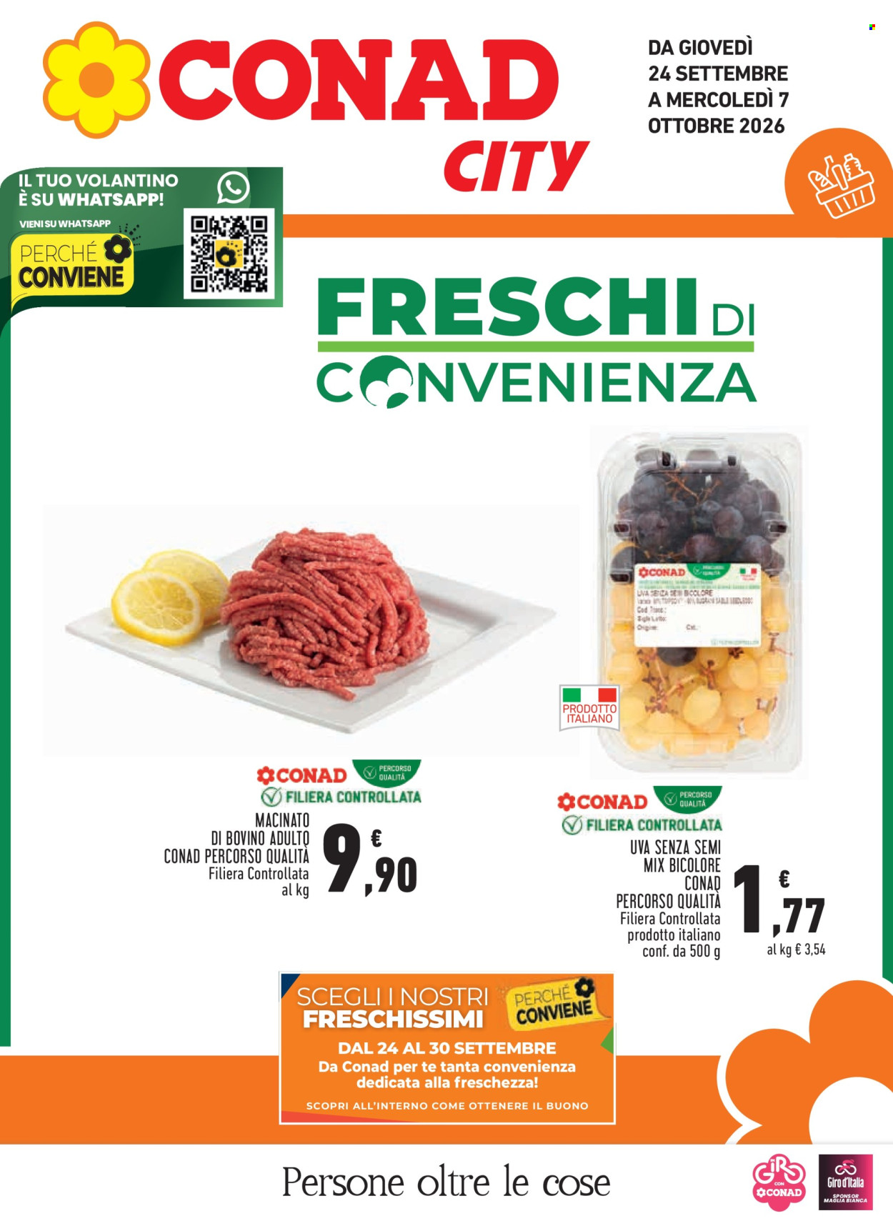 Volantino Conad - 24/9/2026 - 7/10/2026. Pagina 1