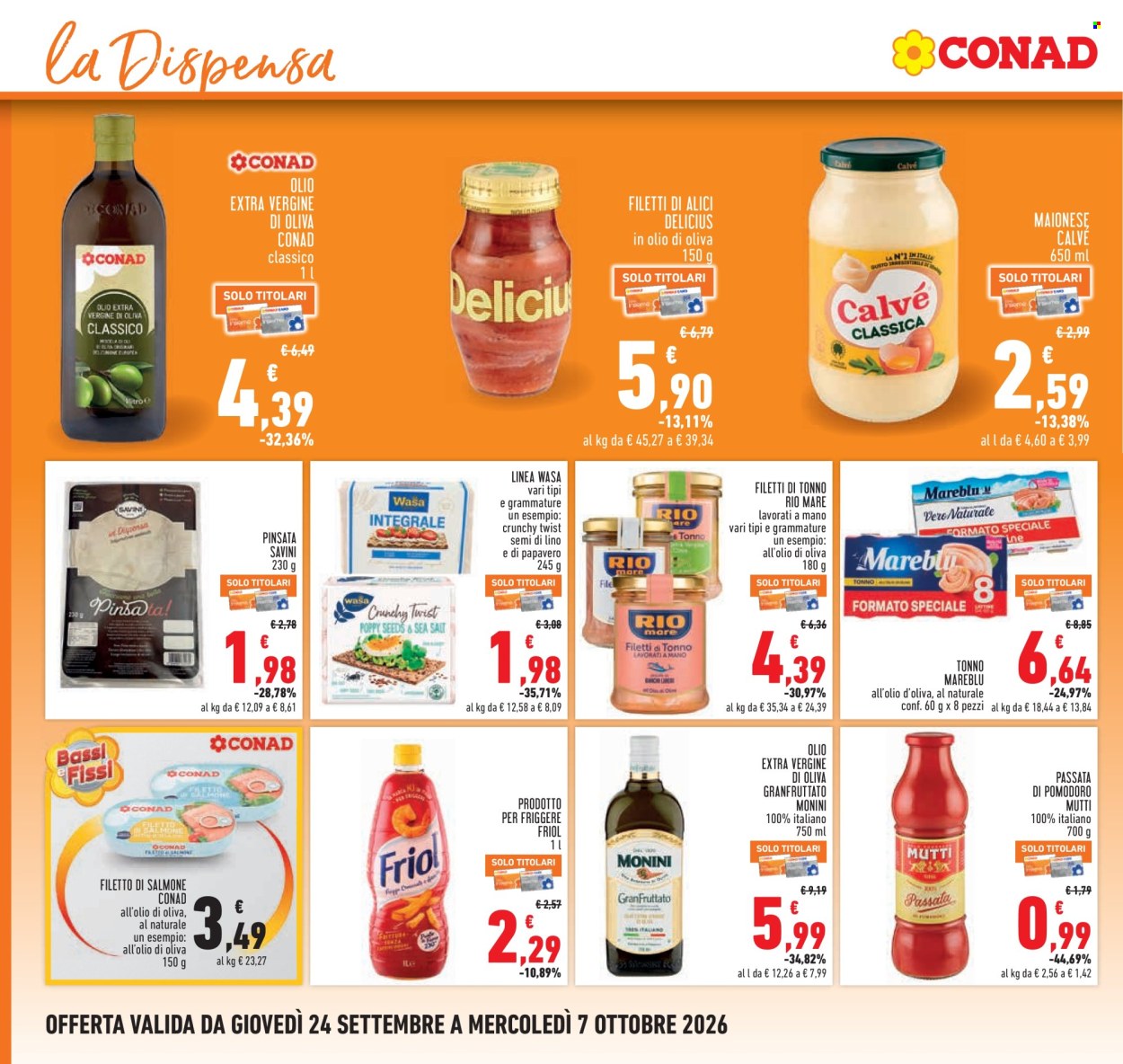 Volantino Conad - 24/9/2026 - 7/10/2026. Pagina 14