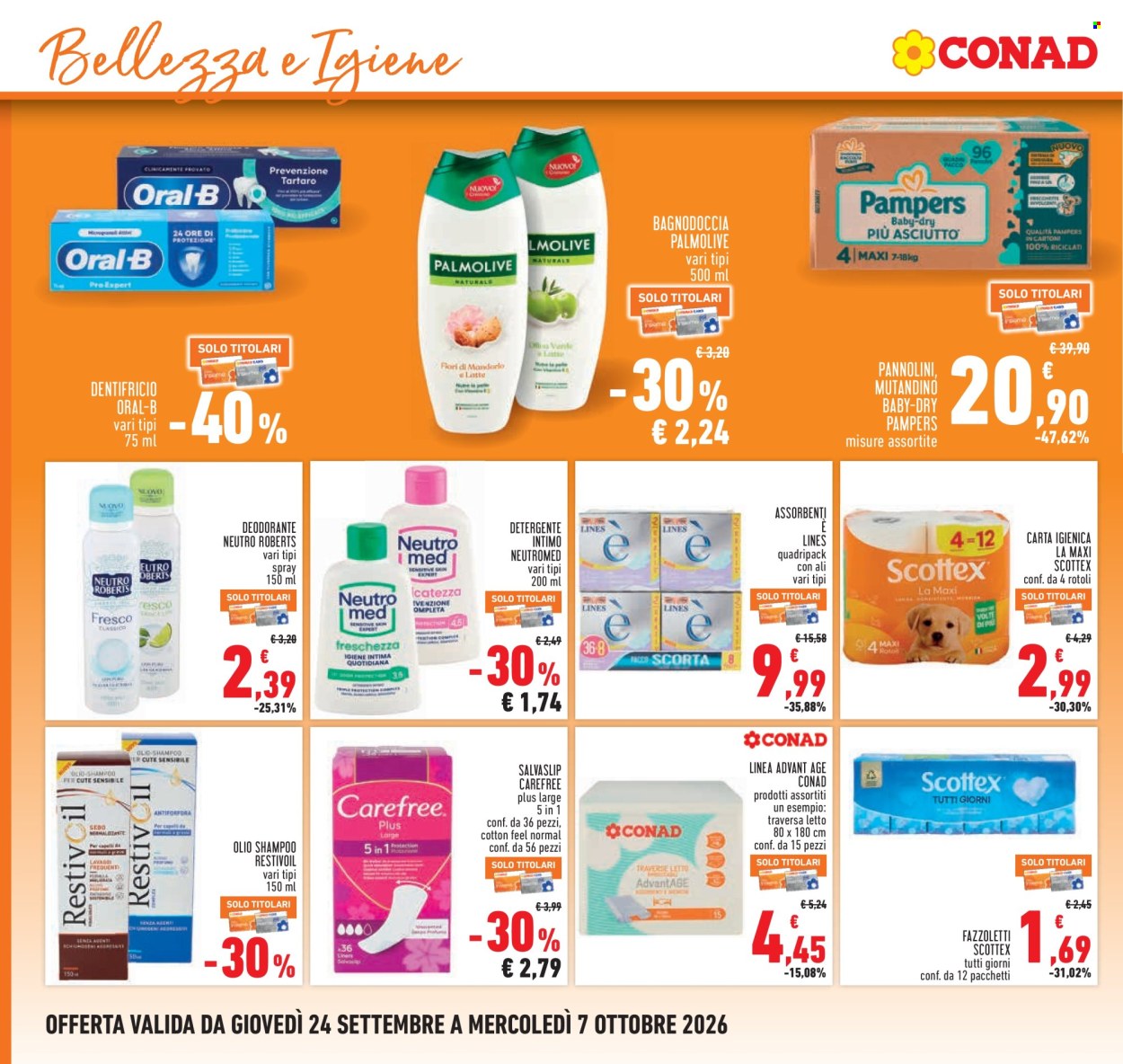 Volantino Conad - 24/9/2026 - 7/10/2026. Pagina 18