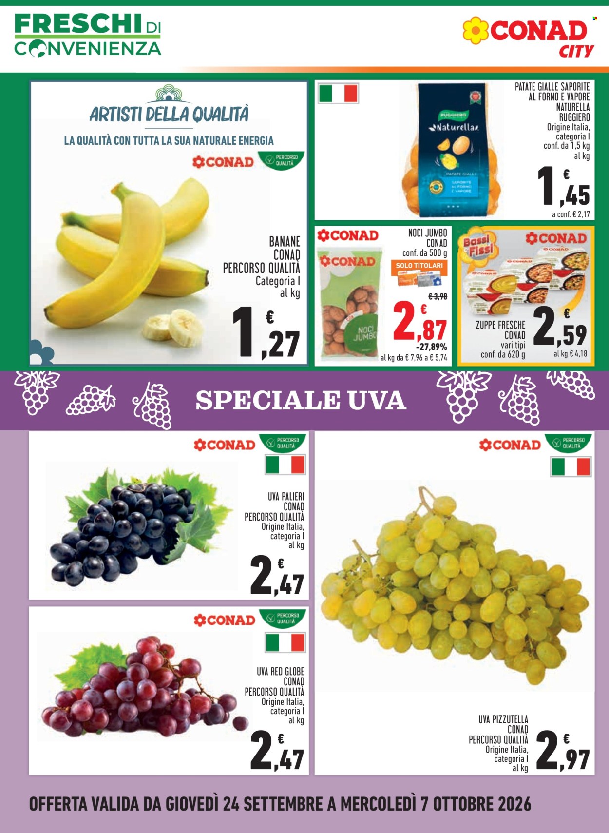 Volantino Conad City - 24/9/2026 - 7/10/2026. Pagina 2